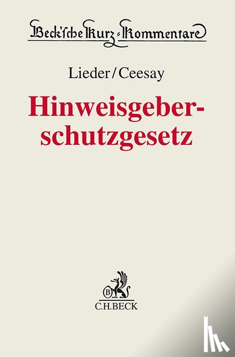  - Hinweisgeberschutzgesetz
