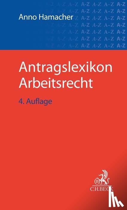  - Antragslexikon Arbeitsrecht