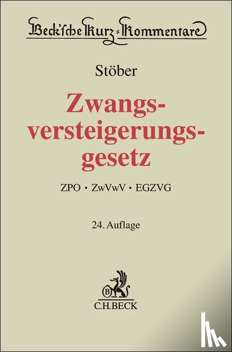  - Zwangsversteigerungsgesetz. ZVG
