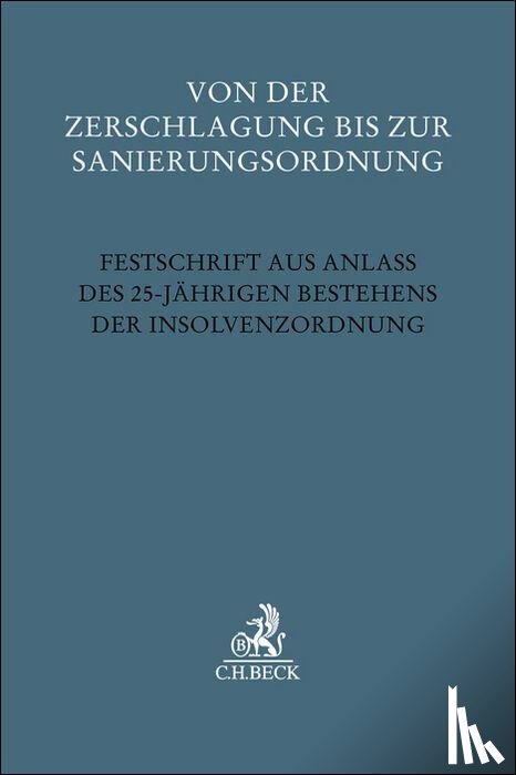  - Von der Zerschlagung bis zur Sanierungsordnung