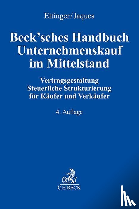  - Beck'sches Handbuch Unternehmenskauf im Mittelstand