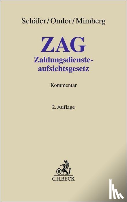  - Zahlungsdiensteaufsichtsgesetz. ZAG