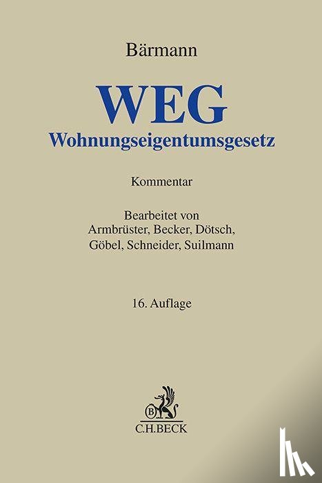Armbrüster, Christian, Becker, Matthias, Dötsch, Wolfgang, Göbel, Alfred - WEG