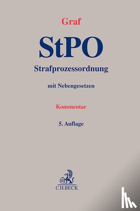  - Strafprozessordnung. StPO