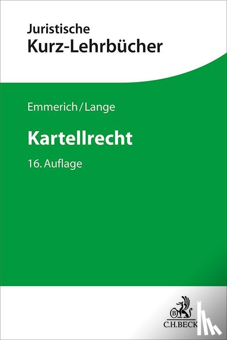 Emmerich, Volker, Lange, Knut Werner - Kartellrecht