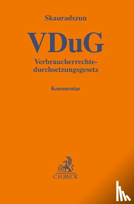  - Verbraucherrechtedurchsetzungsgesetz (VDuG)