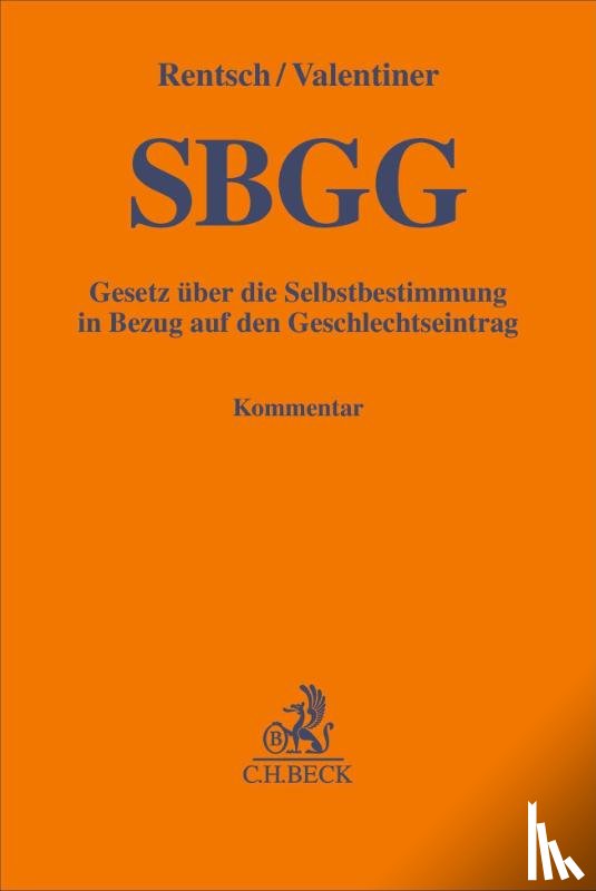  - Gesetz über die Selbstbestimmung in Bezug auf den Geschlechtseintrag (SBGG)