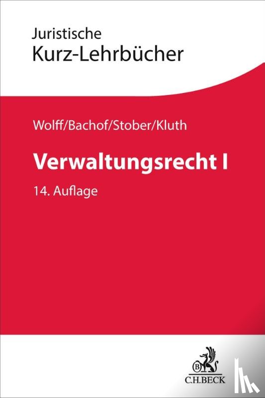 Stober, Rolf, Kluth, Winfried, Korte, Stefan, Eisenmenger, Sven - Verwaltungsrecht I