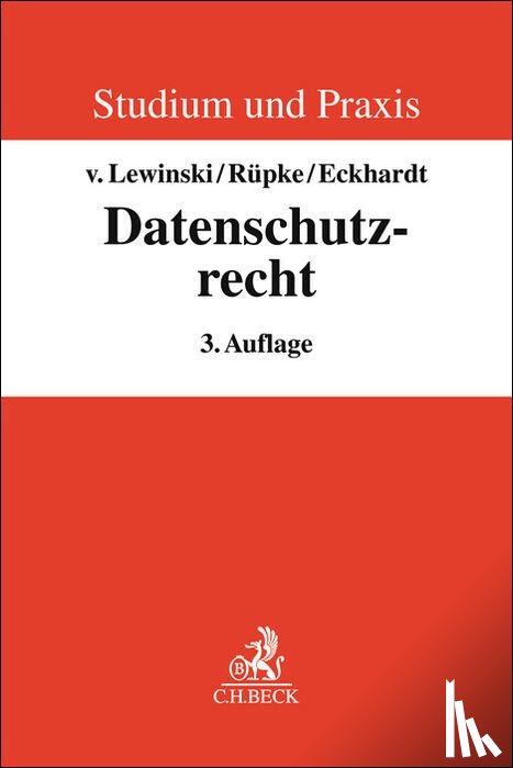 Lewinski, Kai Von, Rüpke, Giselher, Eckhardt, Jens - Datenschutzrecht