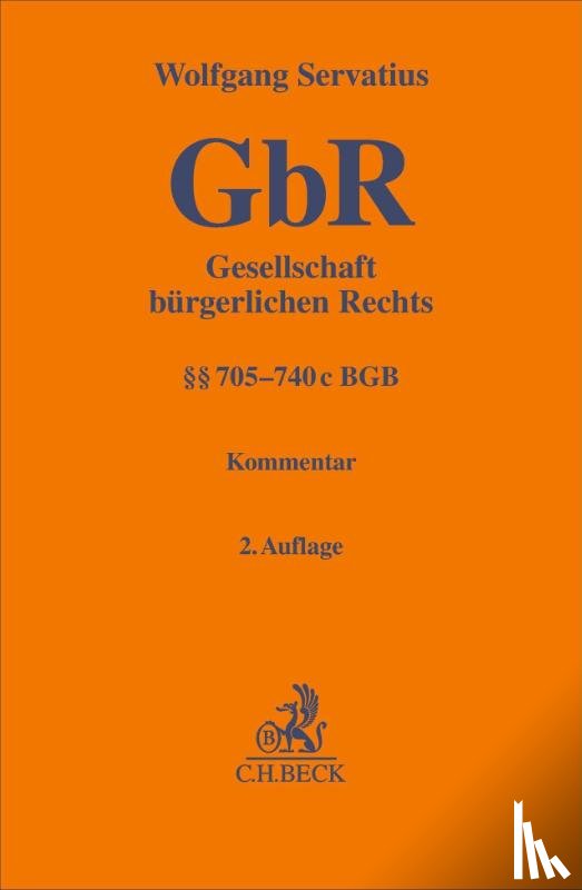 Servatius, Wolfgang - Gesellschaft bürgerlichen Rechts. GbR