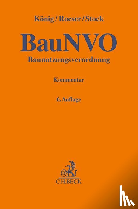  - Baunutzungsverordnung. BauNVO