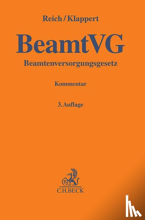 Reich, Andreas, Klappert, Sebastian - Beamtenversorgungsgesetz. BeamtVG
