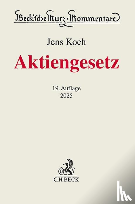 Hüffer, Uwe, Koch, Jens - Aktiengesetz