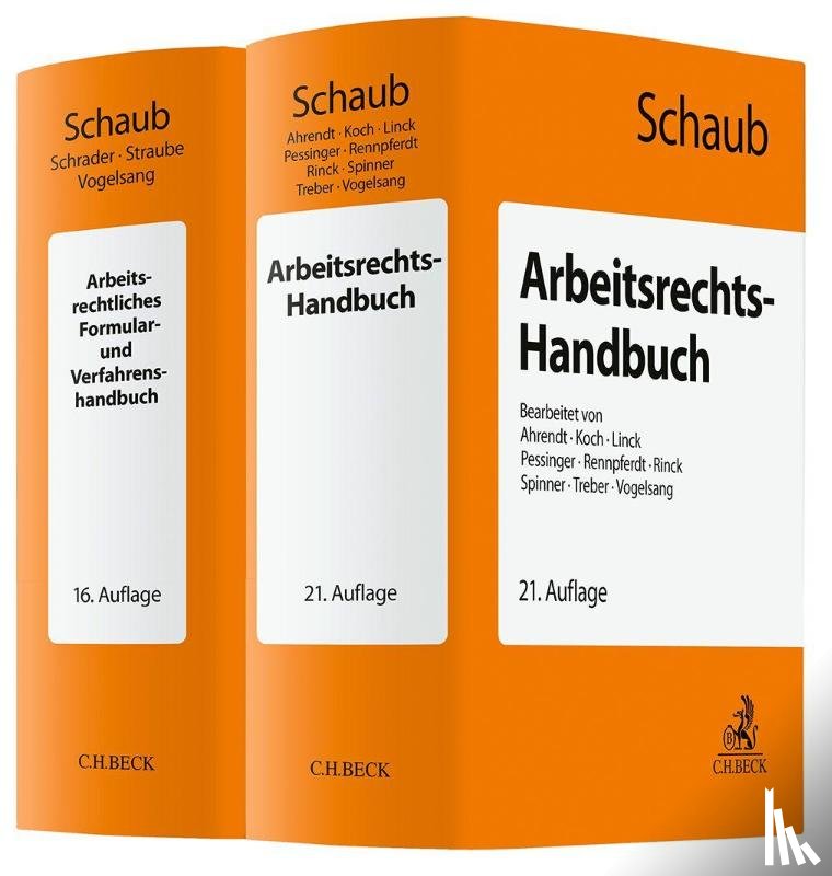  - Arbeitsrechts-Handbuch und Arbeitsrechtliches Formular- und Verfahrenshandbuch