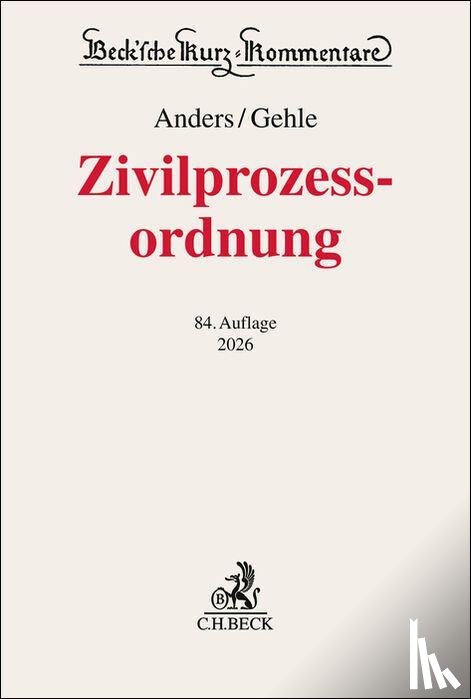  - Zivilprozessordnung. ZPO