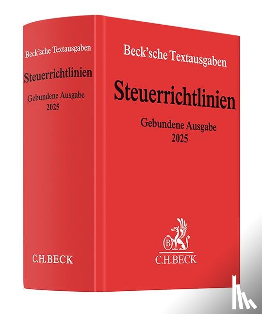  - Steuerrichtlinien Gebundene Ausgabe 2025