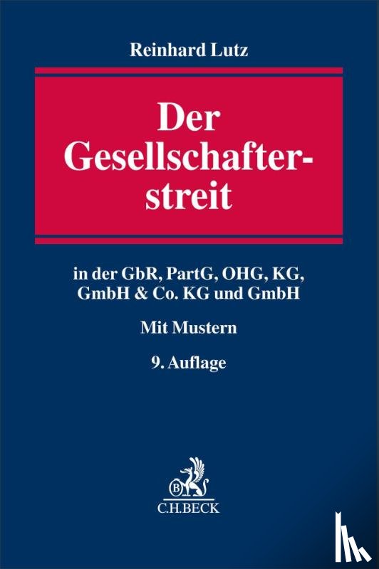 Lutz, Reinhard - Der Gesellschafterstreit