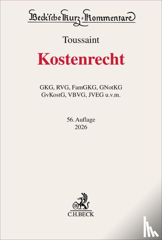  - Kostenrecht