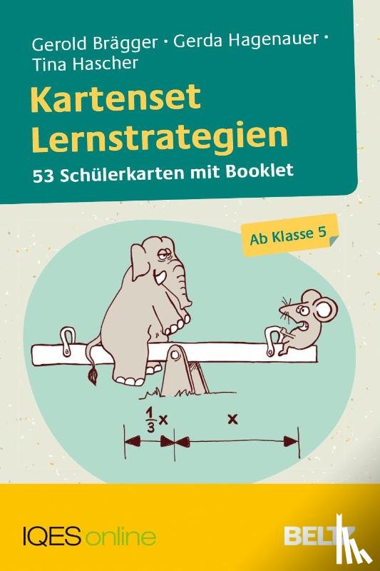 Brägger, Gerold, Hagenauer, Gerda, Hascher, Tina - Kartenset Lernstrategien