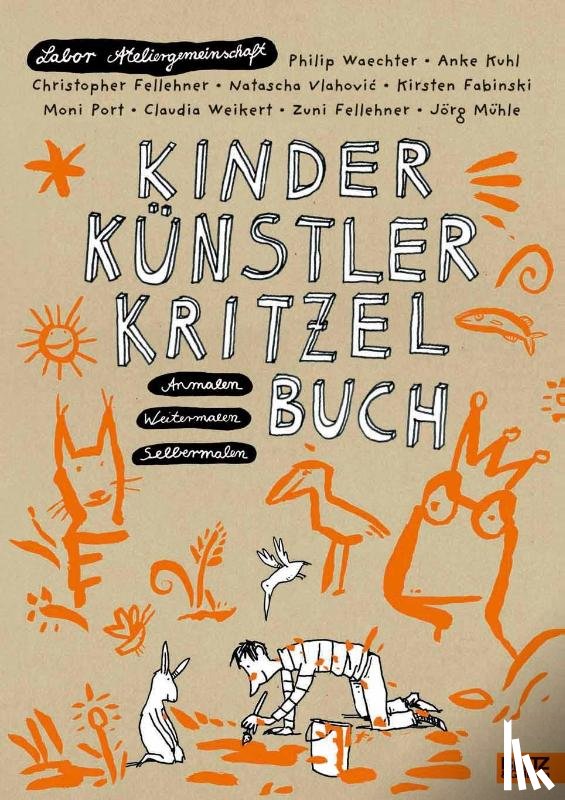 Labor Ateliergemeinschaft - Kinder Künstler Kritzelbuch