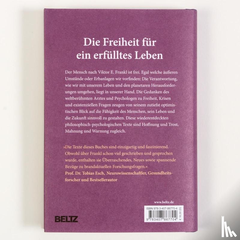 Frankl, Viktor E. - Sinn, Freiheit und Verantwortung