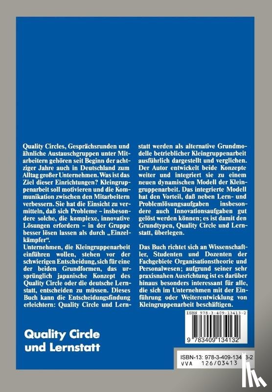 Joachim Deppe - Quality Circle und Lernstatt