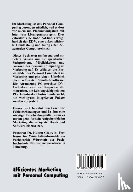 Hubert Grawe - Effizientes Marketing Mit Personal Computing