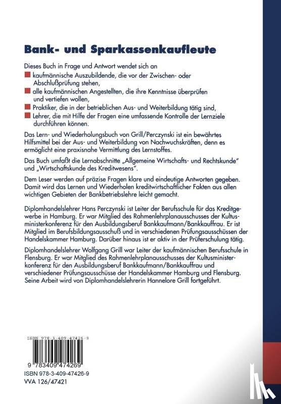 Wolfgang Grill - Bank- Und Sparkassenkaufleute