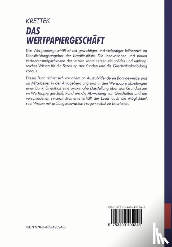 Gert Krettek - Das Wertpapiergeschaft