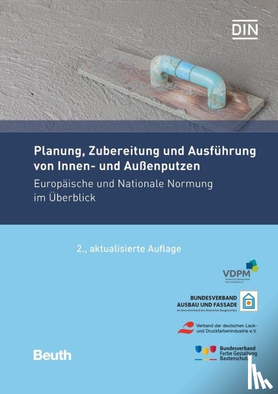  - Planung, Zubereitung und Ausführung von Innen- und Außenputzen