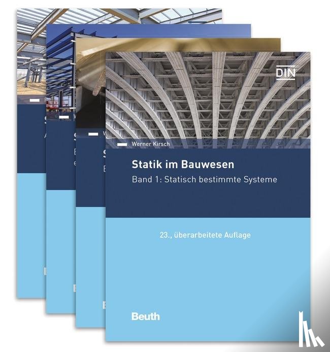 Kirsch, Werner, Scholz, Eric, Spitzer, Paul - Statik im Bauwesen komplett - 4 Bände