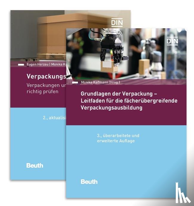 Herzau, Eugen, Kaßmann, Monika, Volkmann, Frank - Grundlagen der Verpackung + Verpackungsprüfung