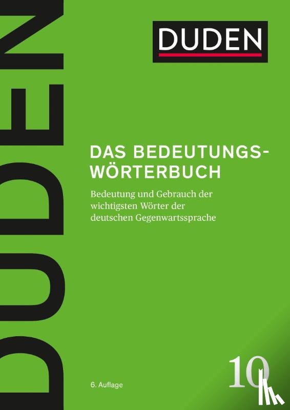  - Das Bedeutungswörterbuch