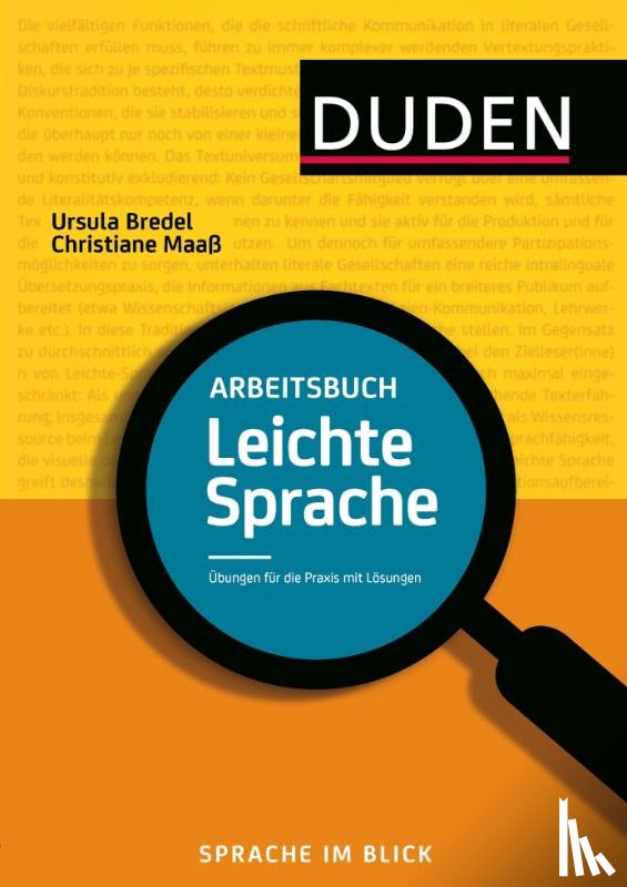 Bredel, Ursula, Maaß, Christiane - Arbeitsbuch Leichte Sprache