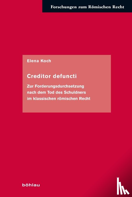 Koch, Elena - Creditor defuncti