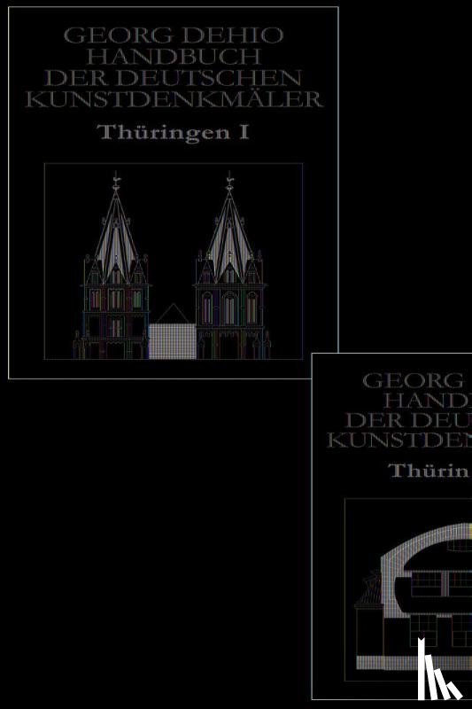 Dehio, Georg - Set Dehio - Handbuch der deutschen Kunstdenkmaler / Thuringen Bd. I+II