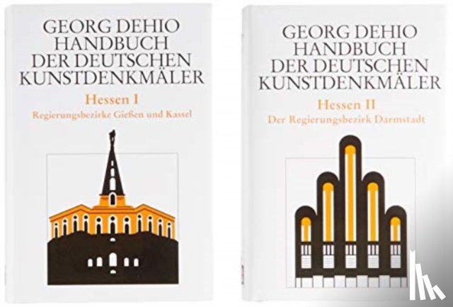  - [Set Dehio - Handbuch der deutschen Kunstdenkmaler / Hessen Bd. 1+ 2]