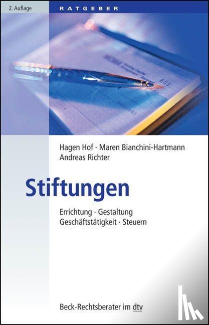 Hof, Hagen, Bianchini-Hartmann, Maren, Richter, Andreas - Stiftungen
