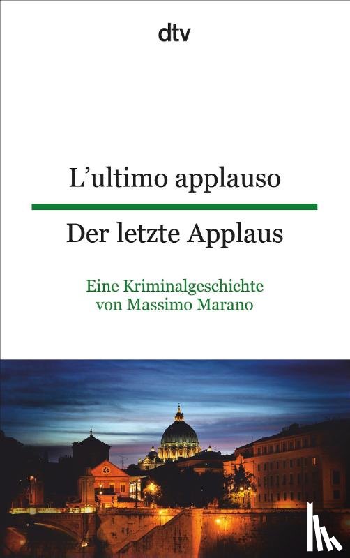 Marano, Massimo - L'ultimo applauso - Der letzte Applaus