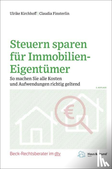 Kirchhoff, Ulrike, Finsterlin, Claudia - Steuern sparen für Immobilien-Eigentümer
