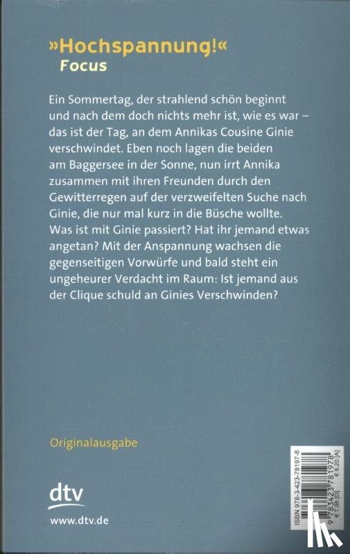 Dunker, Kristina - Sommergewitter