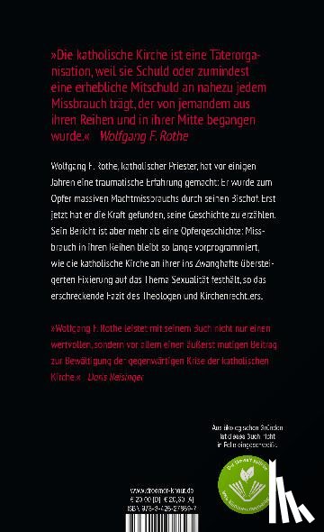Rothe, Wolfgang F. - Missbrauchte Kirche
