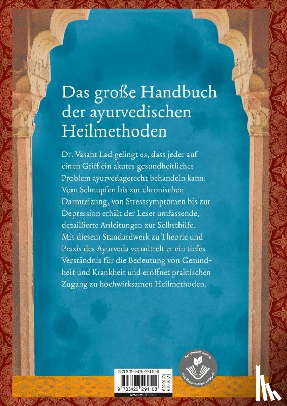 Lad, Vasant - Selbstheilung mit Ayurveda