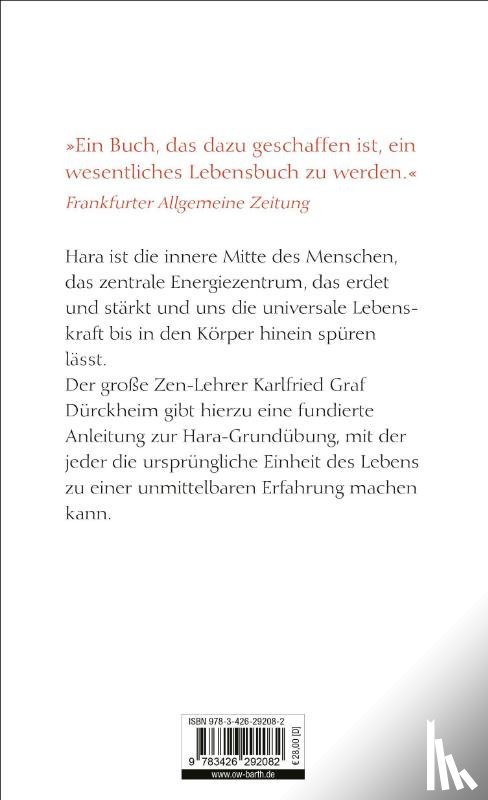 Dürckheim, Karlfried Graf - Hara