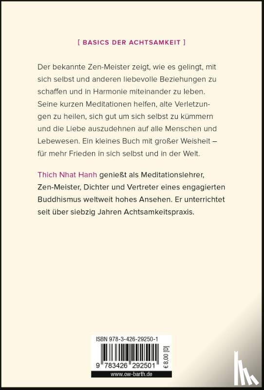 Thich Nhat Hanh - Einfach lieben