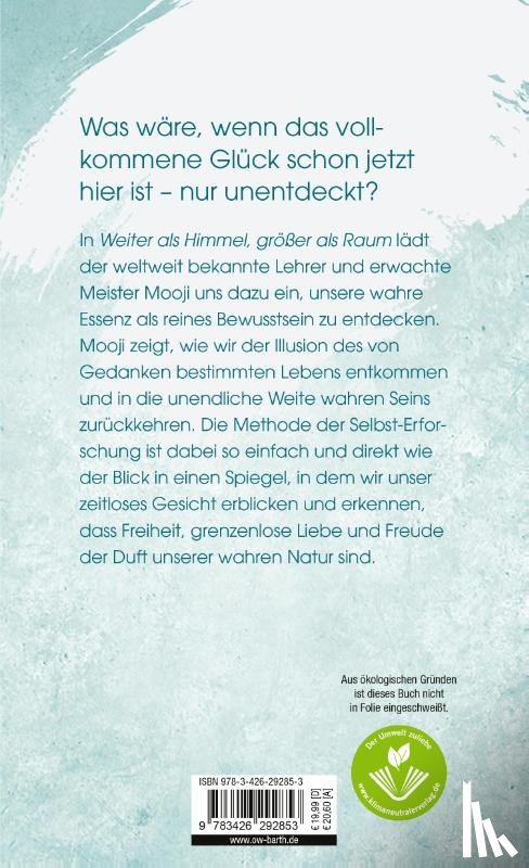 Mooji - Weiter als Himmel, größer als Raum