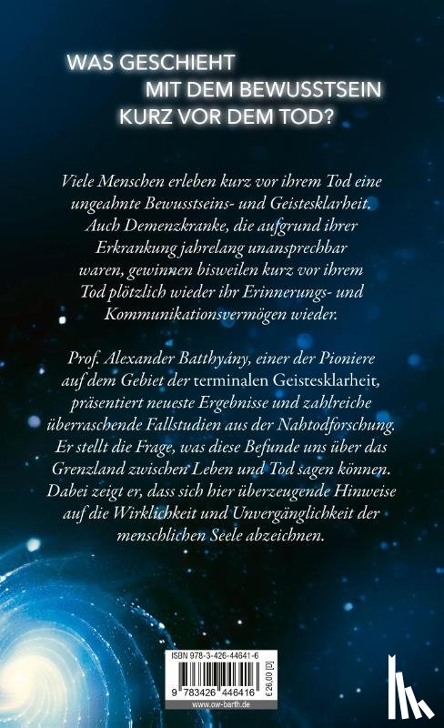 Batthyány, Alexander - Das Licht der letzten Tage