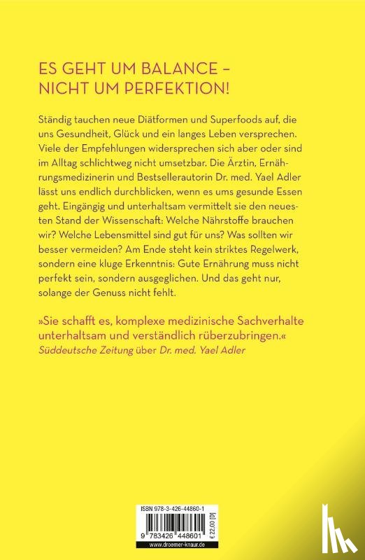 Adler, Yael - Genial ernährt!