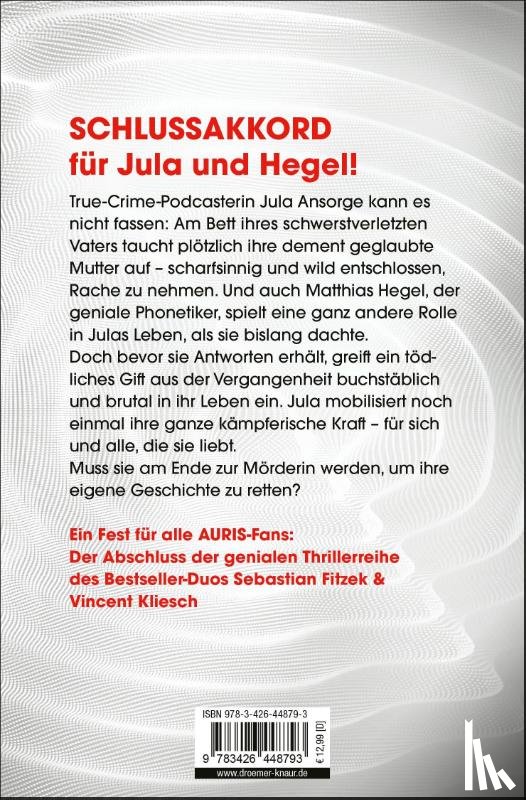 Kliesch, Vincent - Auris. Puls der Angst