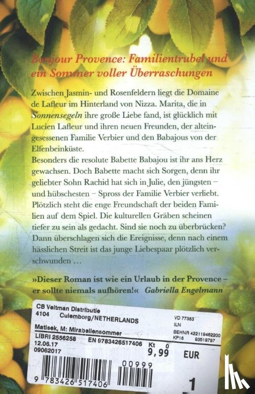 Matisek, Marie - Mirabellensommer